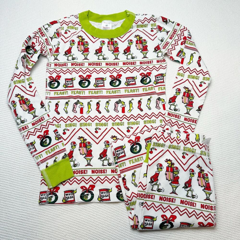 Hanna Andersson Grinch Pajama size 10